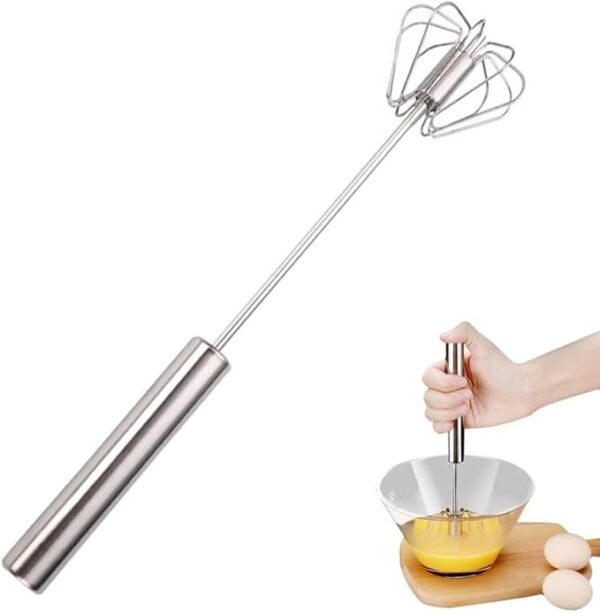 Stainless Steel Semi-Automatic Whisk